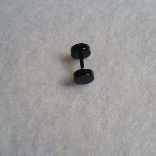 Anting Piercing Barbel Bulat 